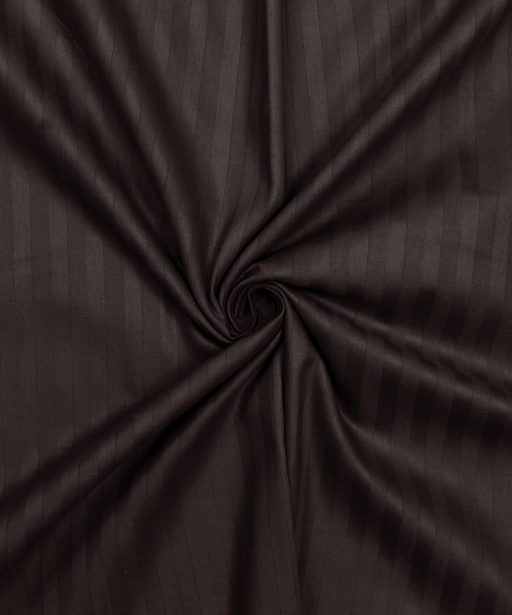 Brown King fitted Bedsheet With 2 Pillow Covers