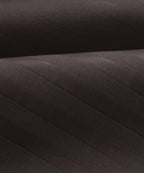 Brown Satin Stripe King Size Bedsheet With 2 Pillow Covers