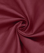 Maroon Satin Stripe King Size Bedsheet With 2 Pillow Covers