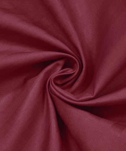 Maroon Satin Stripe King Size Bedsheet With 2 Pillow Covers