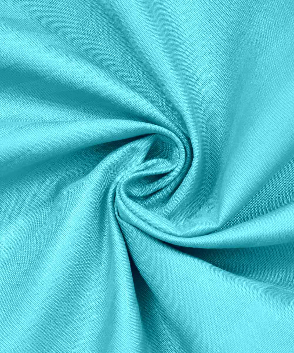 Sky Fitted Bedsheet With Pillow Cover