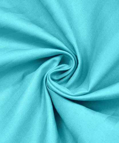 Sky Fitted Bedsheet With Pillow Cover