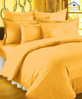 yellow satin razai /blanket cover 