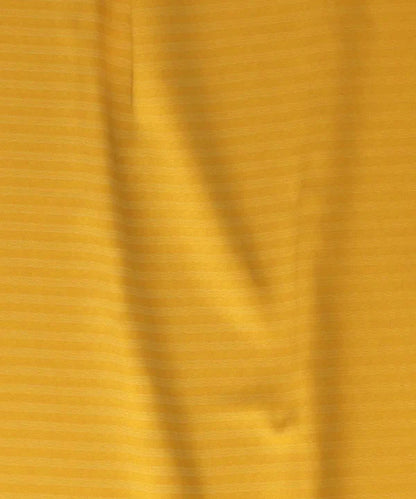 Yellow Satin Stripe Single Bedsheet With 1 Pillow Cover