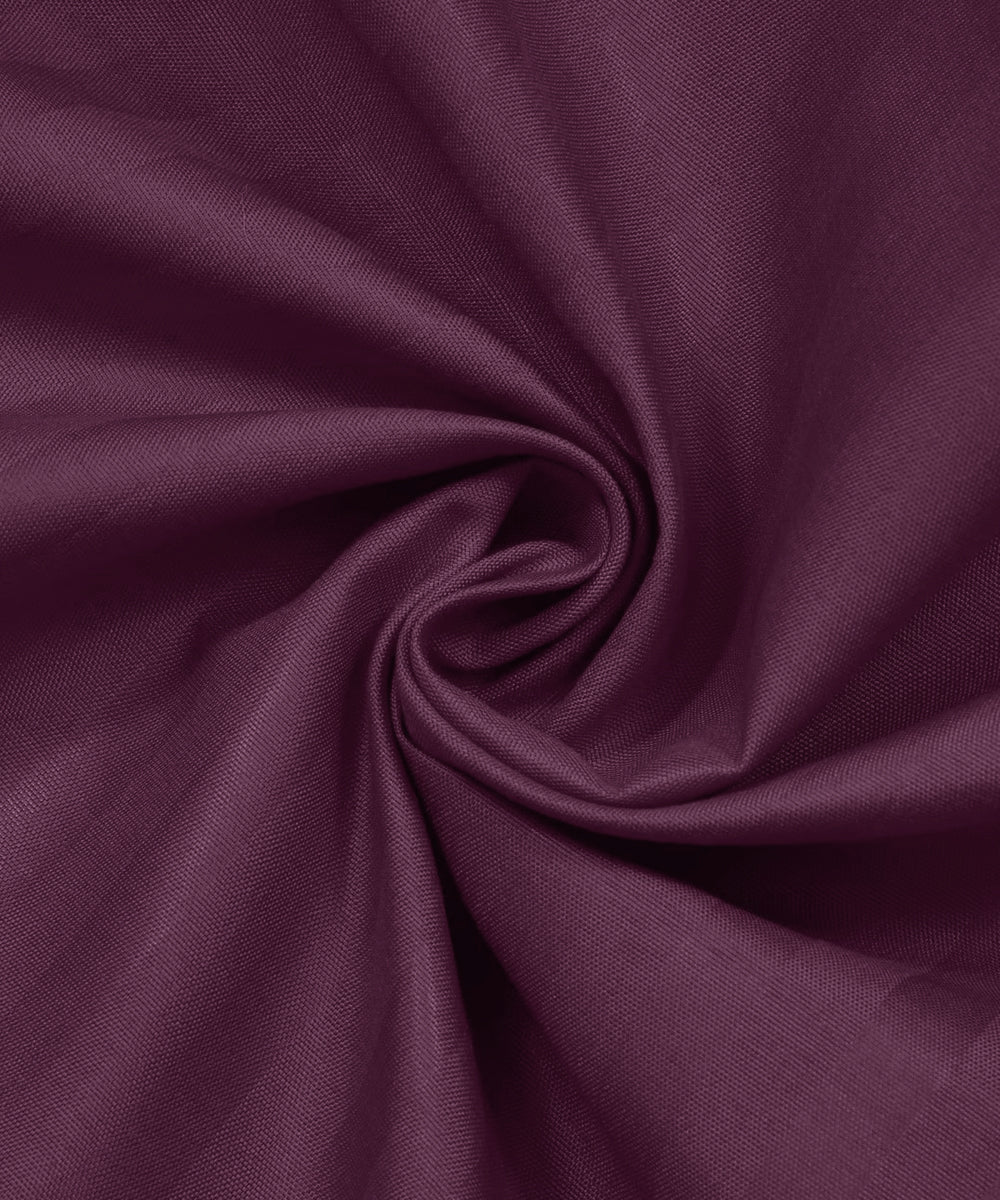 Wine Satin Stripe King Size Bedsheet With 2 Pillow Covers