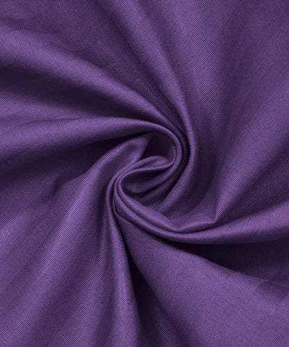 Violet Satin Stripe Flat Bedsheet with Pillow Cover