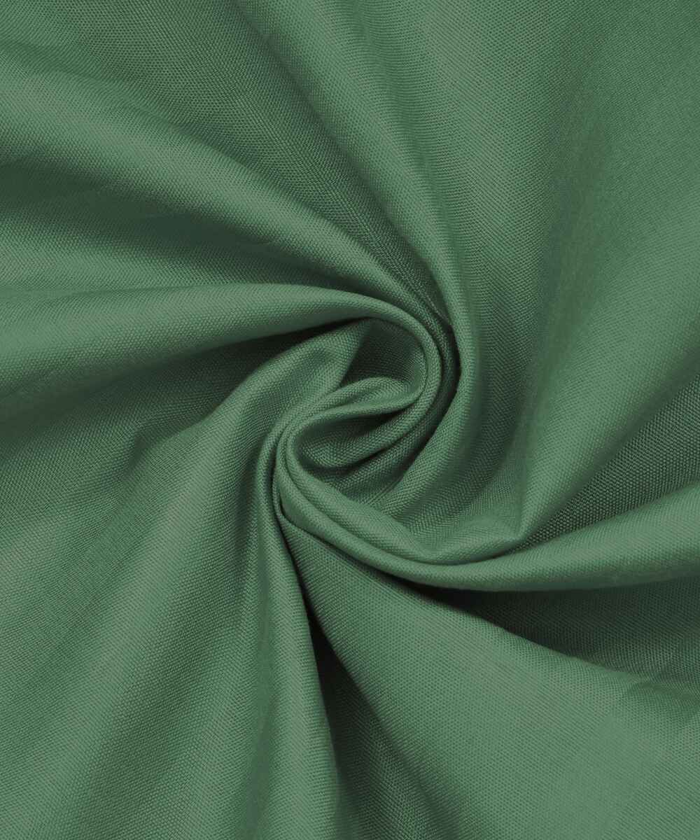 Dark Green Satin Stripe King Size Bedsheet With 2 Pillow Covers