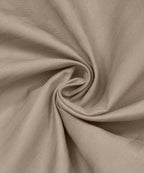 Dark Beige Satin Stripe Flat Bedsheet with Pillow Cover