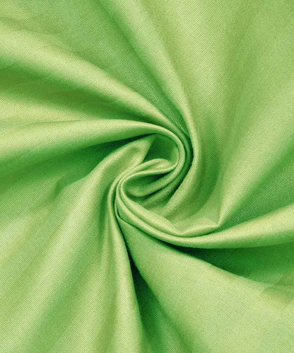 Green Satin Stripe Flat Bedsheet with Pillow Cover