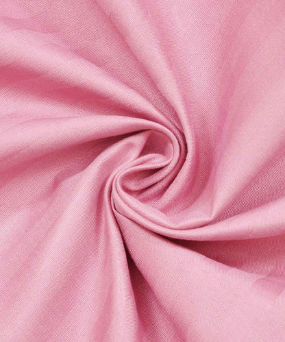 Pink Fitted Bedsheet With Pillow Cover