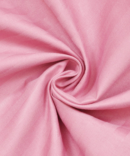 Light Pink Satin Stripe Flat Bedsheet with Pillow Cover