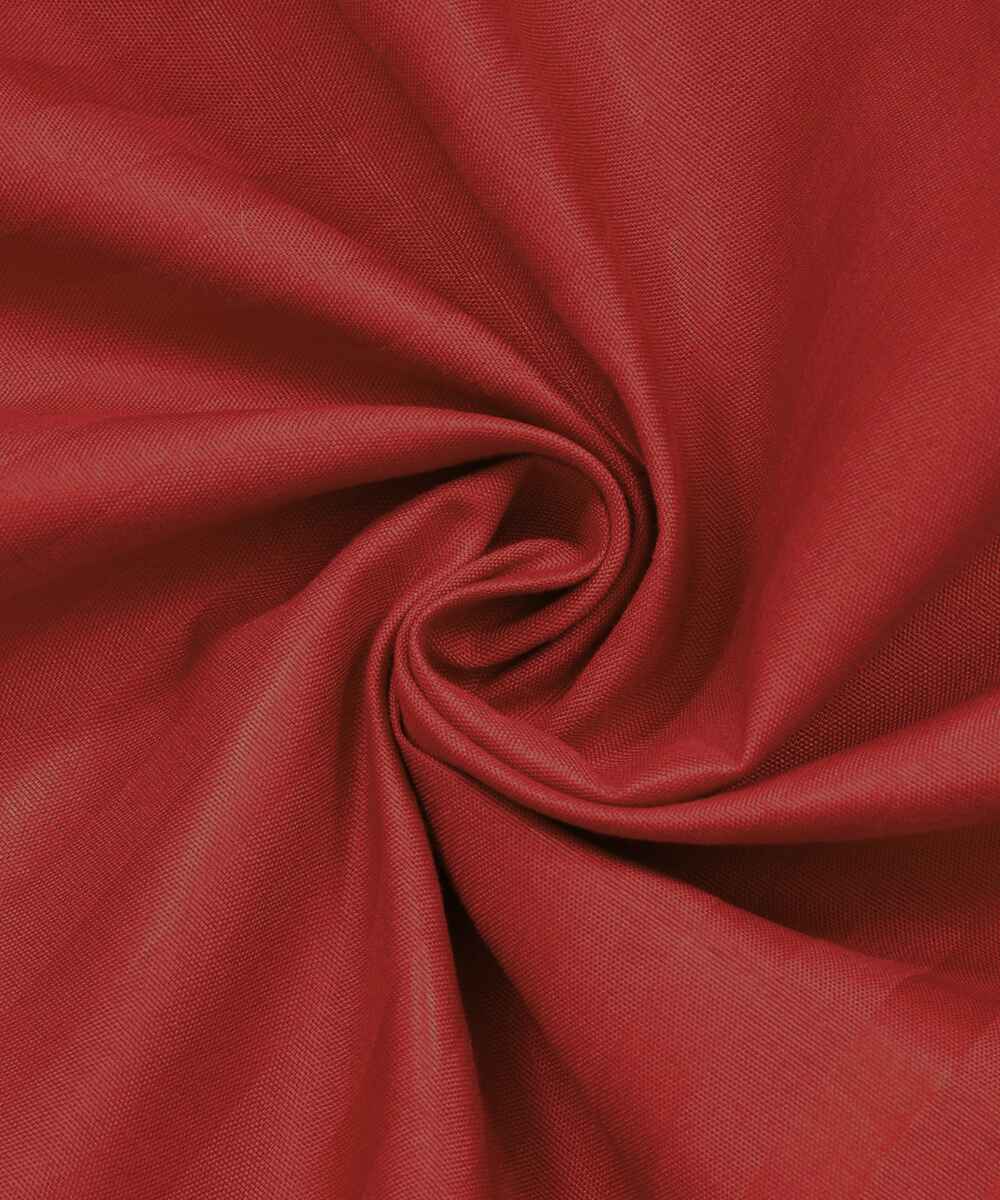 Red Fitted Bedsheet With Pillow Cover
