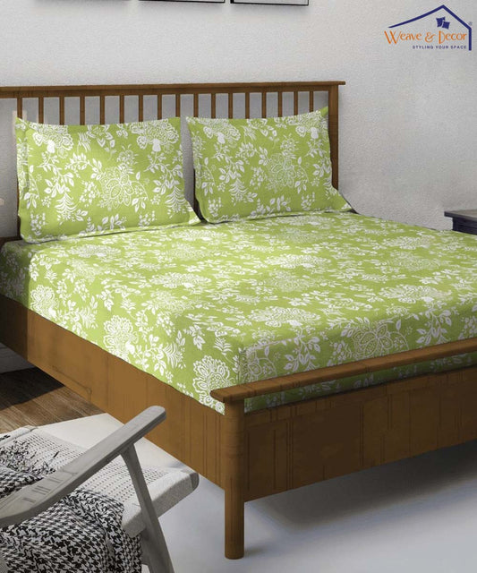 King Fitted Bedsheet With Pillow Covers , KING SIZE BEDSHEET ,KING SIZE 