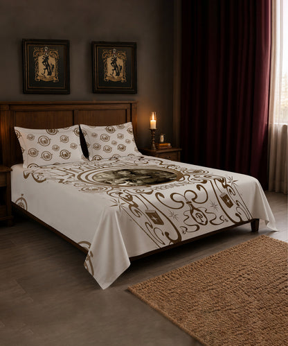Harry Potter Hermione Granger Bedsheet with 2 Pillow Covers