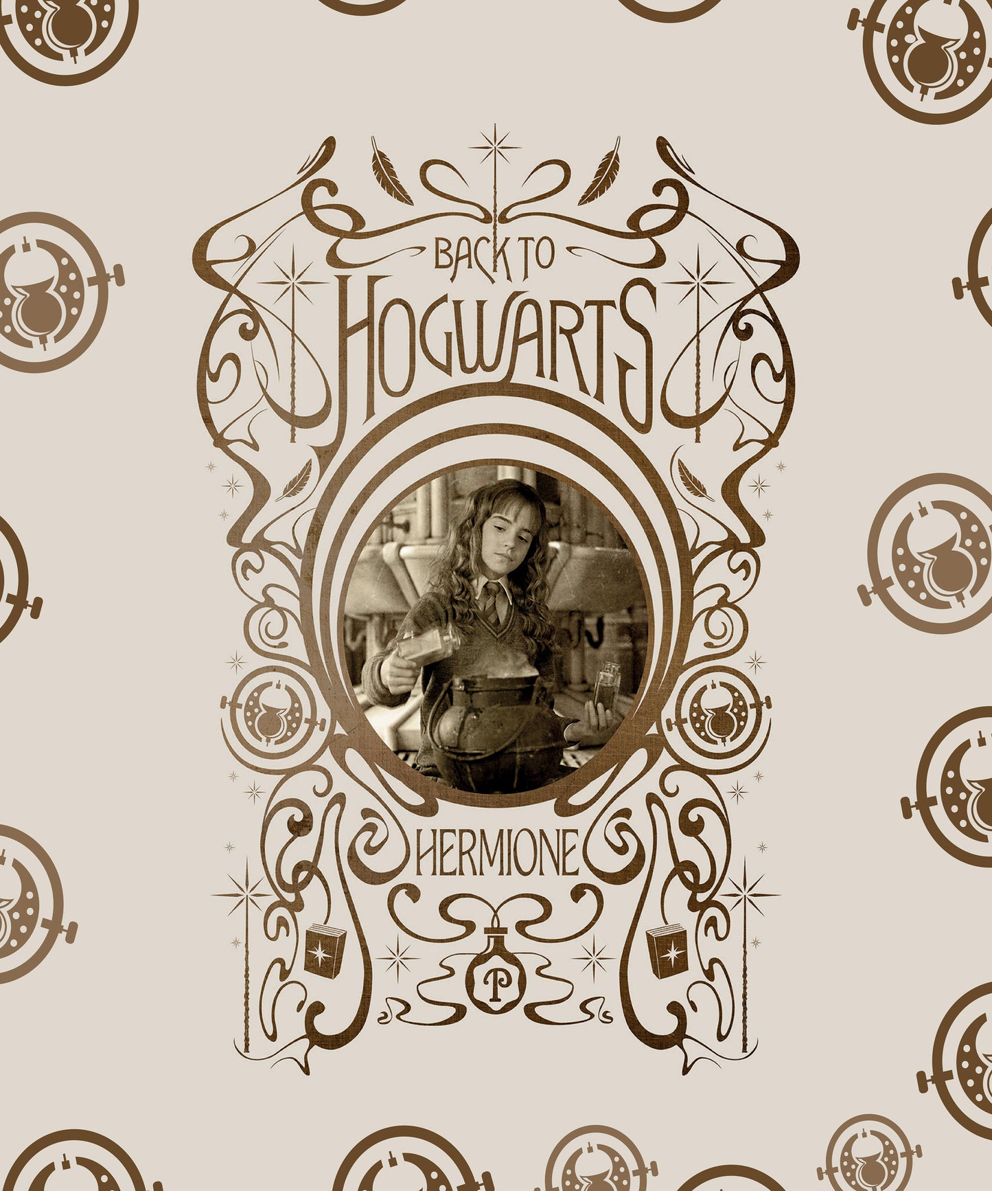 Harry Potter Hermione Granger Bedsheet with 2 Pillow Covers