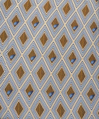 Golden Diamond Harmony – 200 GSM Pure Cotton Double Bedsheet with Pillow Covers |90x100 inches