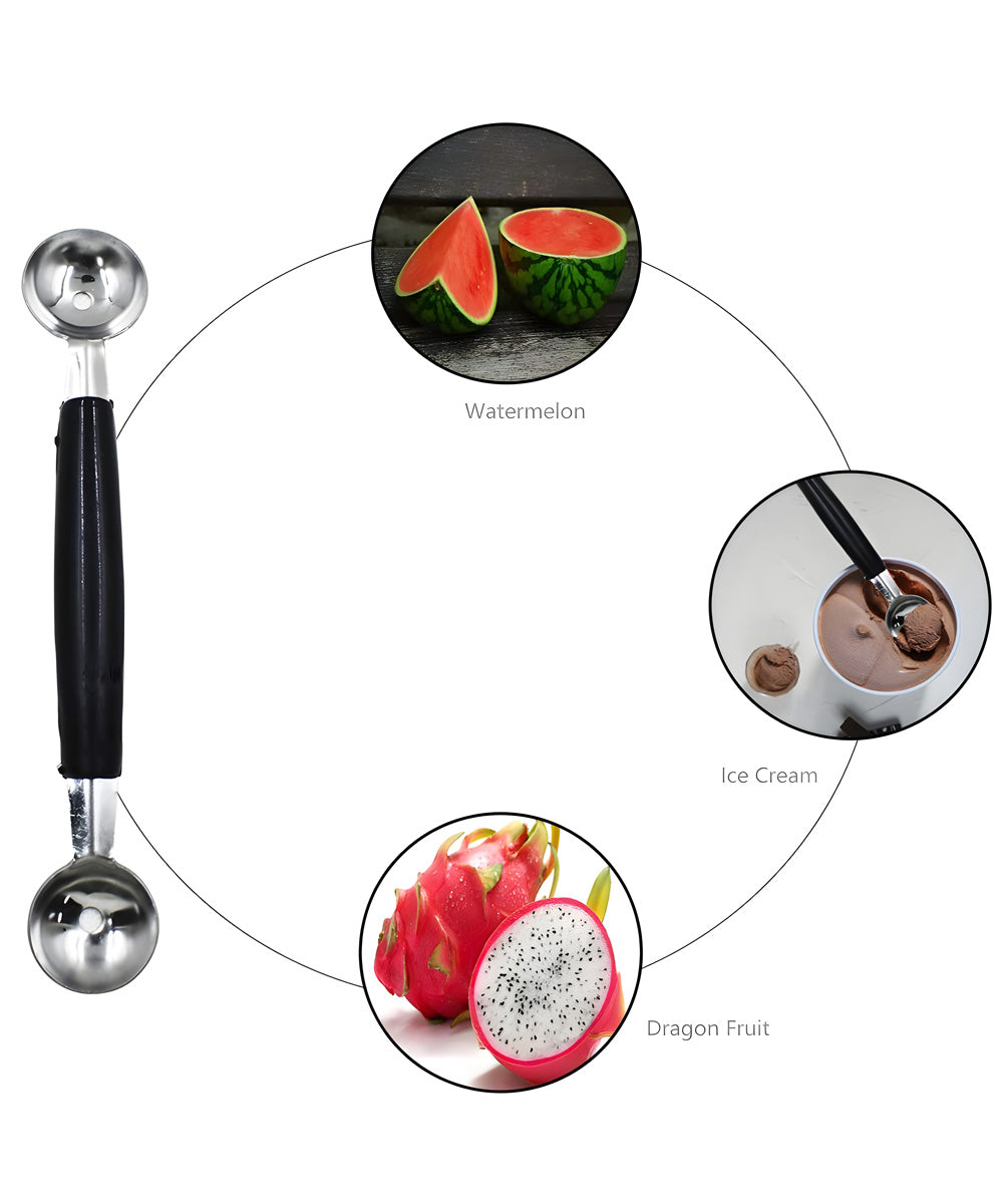 Stainless Steel Fruit & Melon Baller Scooper
