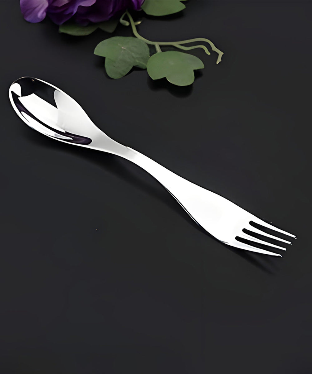 Stainless Steel Spork (2 in 1 Spoon & Fork)