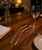 Steel Straws + Brush Set