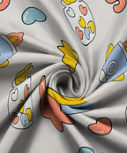 Star Kids Flat Bedsheet With Pillow Covers