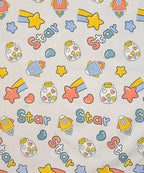 Star Kids Flat Bedsheet With Pillow Covers