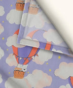 Fly High Kids Flat Bedsheet With Pillow Covers
