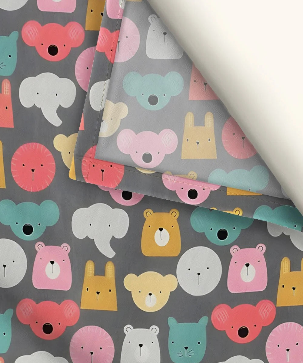 Jungle Book Kids Flat Bedsheet With Pillow Covers