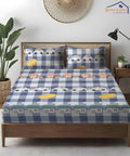 Cute Kids Kids Flat Bedsheet With Pillow Covers
