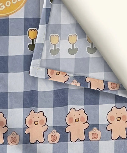 Cute Kids Kids Flat Bedsheet With Pillow Covers