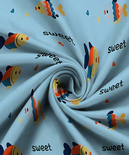 Finding Nimo Kids Flat Bedsheet With Pillow Covers