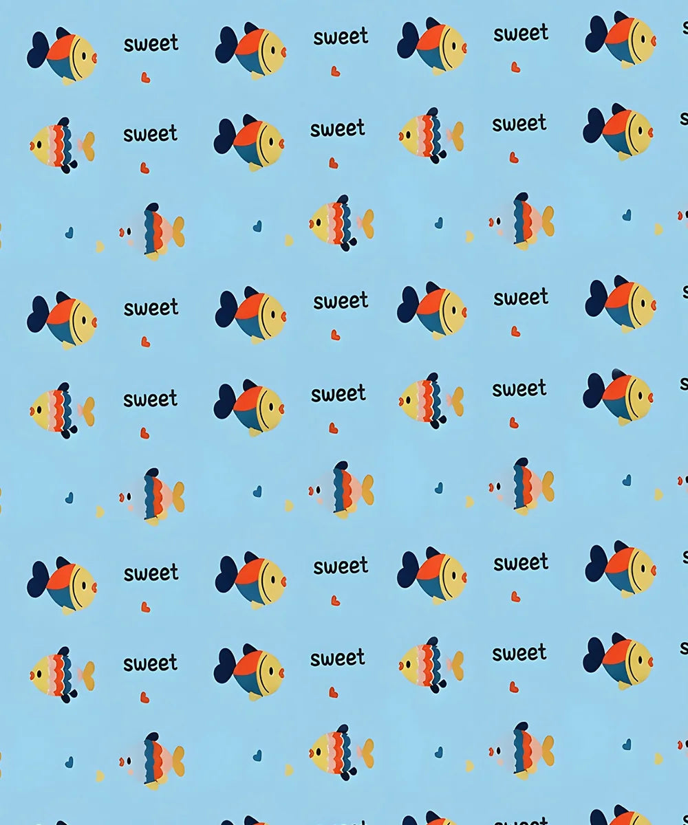 Finding Nimo Kids Flat Bedsheet With Pillow Covers