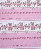 Teddy Blossom Kids Flat Bedsheet With Pillow Covers