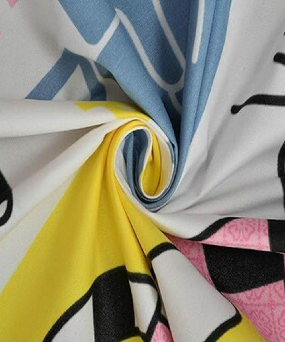 Furry Playmates Single Bedsheet With 1 Pillow Cover