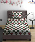 Retro Heartland Kids Flat Bedsheet With Pillow Covers