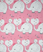 Pink Parade Dreams Kids Flat Bedsheet With Pillow Covers