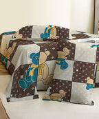 Coco Cub Kids Flat Bedsheet With Pillow Covers