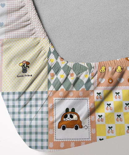 Sweet Bear Dreams Kids Bedsheet With Pillow Covers