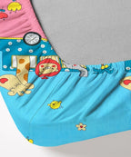 Safari Adventure Kids Kids Bedsheet With Pillow Covers