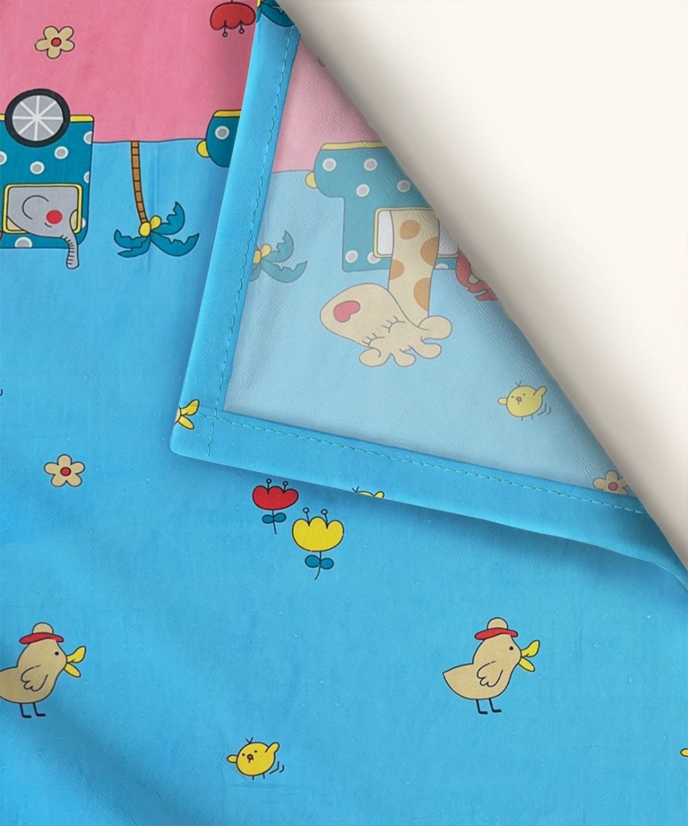 Safari Adventure Kids Kids Bedsheet With Pillow Covers