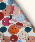 Cute Smiley Kids Bedsheet With Pillow Covers