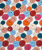 Cute Smiley Kids Bedsheet With Pillow Covers