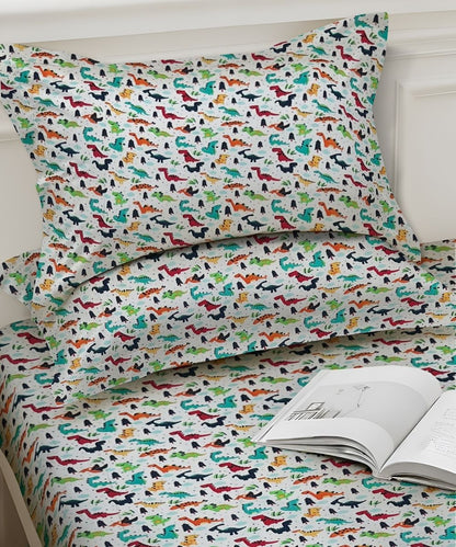 The Good Dinosaur Kids Bedsheet With Pillow Covers