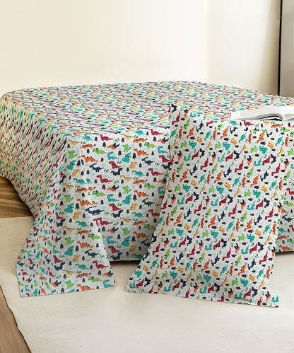 The Good Dinosaur Kids Bedsheet With Pillow Covers