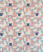 Giggle Grid  Kids Flat Bedsheet With Pillow Covers