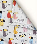 Puppy Pop Kids Single Bedsheet With 1 Pillow Cover