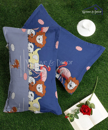 Animal Carnival Pillow Cover Set of 2