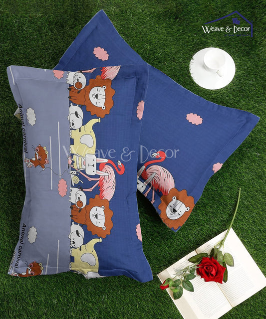 Animal Carnival Pillow Cover Set of 2