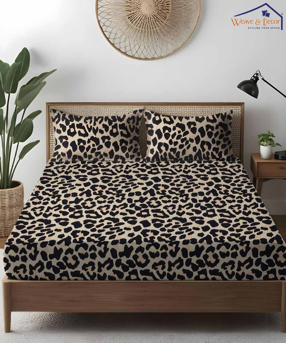 animal print bedsheet 