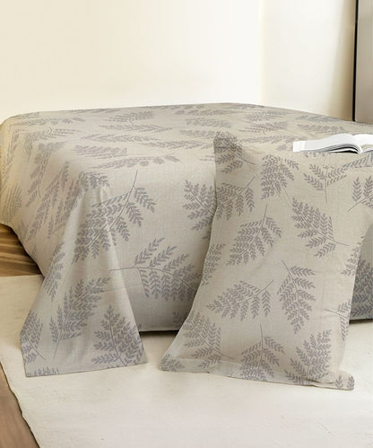 Whispering Ferns Bedsheet With Pillow Covers