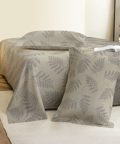Whispering Ferns Bedsheet With Pillow Covers